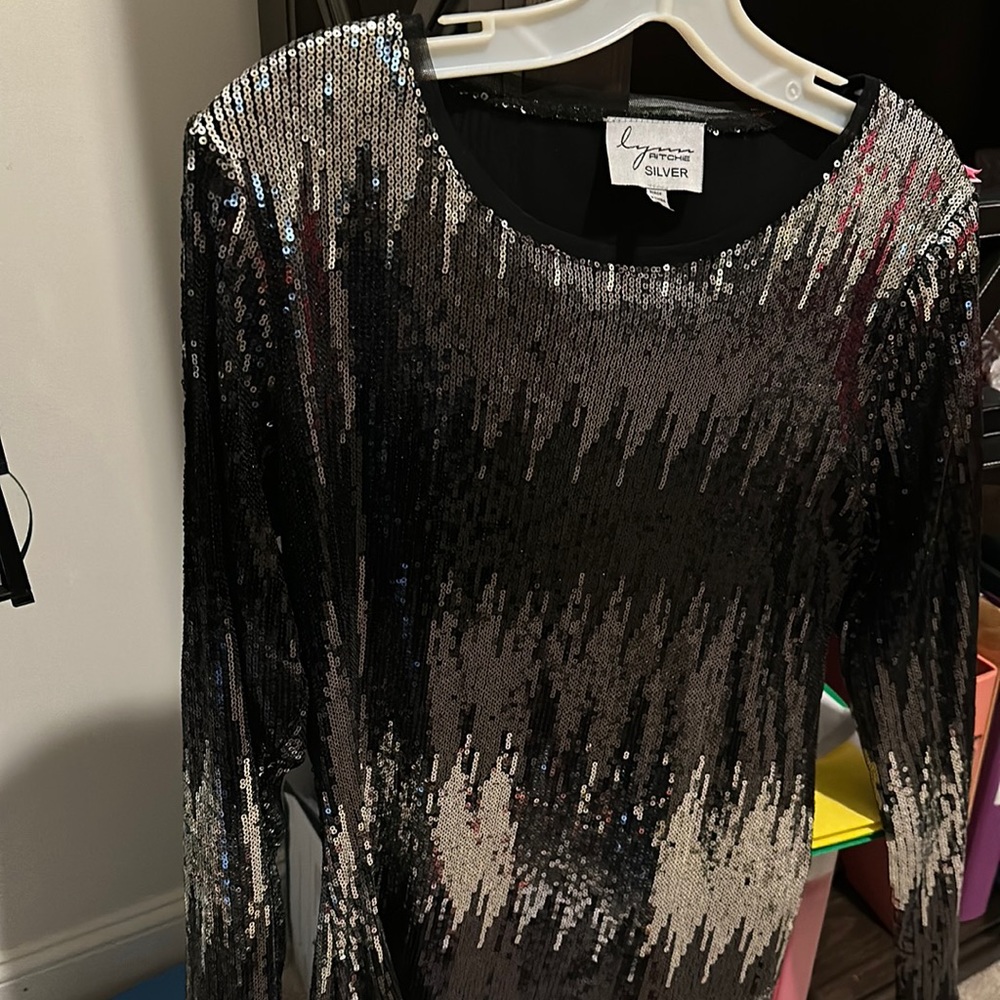 Slinky sparkling top